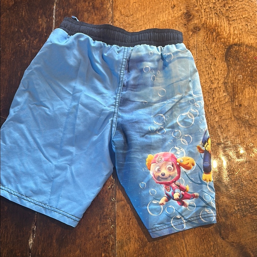 Blue Kids Swim Shorts Paw Patrol - Picture 3 of 3